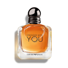 Armani Beauty Stronger With You bottle glass cap for a confident daily fragrance
