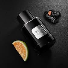 Armani Code Elixir cap and amber tones emphasize luxury fragrance cues