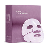 AROCELL Super Collagen Mask packaging shows eight-sheet kit for glow and routine