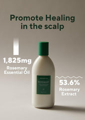 AROMATICA rosemary conditioner pump eases application for tangle-free routine.