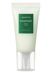 AROMATICA Rosemary Scalp Scrub jar 165g for deep exfoliation and buildup removal