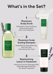 AROMATICA Rosemary Scalp Scrub jar promoting gentle exfoliation and buildup removal