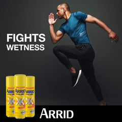 Arrid XX Extra Dry can-exterior close-up highlights durable packaging for reliable use.