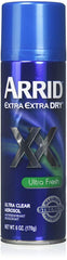 Arrid XX Ultra Clear pack of 4 shown for convenient multi-pack protection.