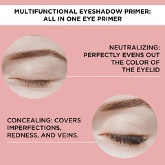 ARTDECO All In One Eye Primer dermatologist-approved label highlights safety and skin-friendly formula