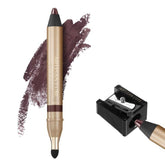 Artisan L'uxe Velvet Jumbo Eyeliner Deep Plum swatch shows rich color payoff.