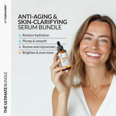 Artnaturals 4-piece skincare set packaging highlighting comprehensive anti-aging routine