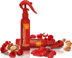 Arvazallia Heat Protectant Spray frizz-control helps reduce flyaways