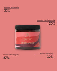 As I Am Long and Luxe curls definition shot showcases hi-definition, hydrated curls and coils.