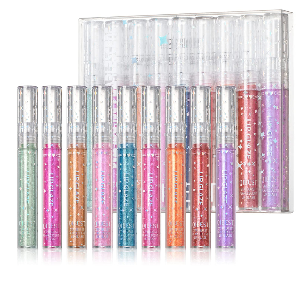 Aseawave Girls Lip Gloss diamond-shimmer bottle adds radiant gloss for everyday shine.