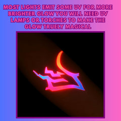 ASVP Shop UV Shine Durable waterproof tattoos stay vibrant during dancing.