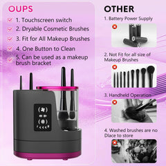 ATIDIE 3-in-1 cleaner USB power connection with 5V 2A adapter.