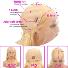 Atilck 613 wig cap 22-5 inch four combs secure fit