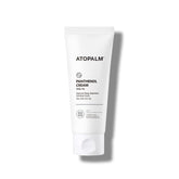 ATOPALM Panthenol Cream tube closeup showing deep hydration for sensitive skin.