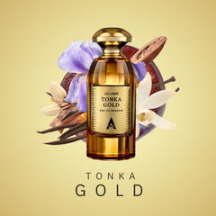 Atralia Tonka Gold cap closeup showing premium design and luxury