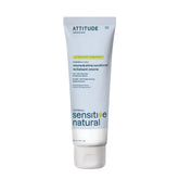 ATTITUDE Extra Gentle Conditioner bottle shows fragrance-free, skin-friendly care for sensitive scalps.