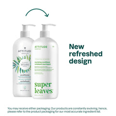 ATTITUDE Nourishing Hair Conditioner pump for easy detangling