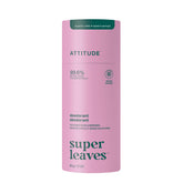 ATTITUDE plastic-free deodorant white tea leaves hero image showcasing aluminum-free daily freshness.
