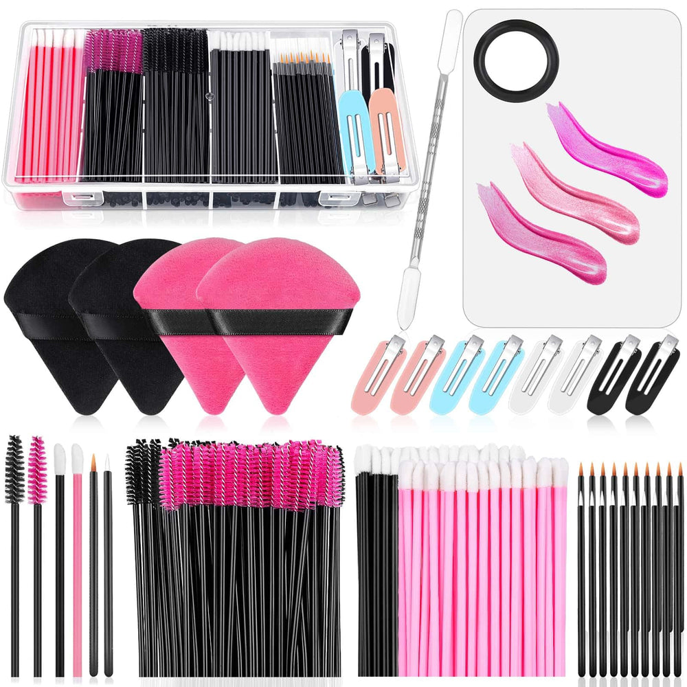 Audab disposable applicators kit organizer box keeps tools organized for easy access.