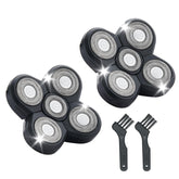 Audoc freedom head shaver kit 5 heads close-up for quick replacement