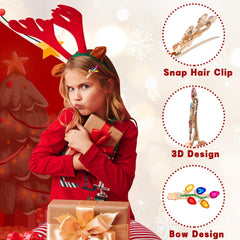 AUGSUN garland hair clip brings twinkling holiday charm