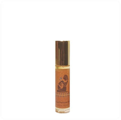 Auric Blends Egyptian Goddess roll-on bottle for on-the-go floral-musk fragrance.