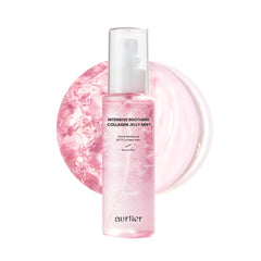 Aurtier Intensive Soothing Collagen Jelly Mist bottle for refreshing hydration.