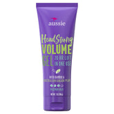 Aussie Headstrong Volume Texturizing Gel bottle-front shows lift and texture.