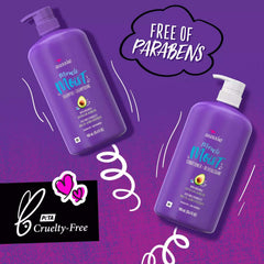 Aussie Miracle Moist hair wet closeup showing glossy, hydrated strands.