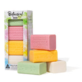 Australian Botanical Milk Soap Lemongrass bar delivers creamy lather for refreshing morning cleansing.
