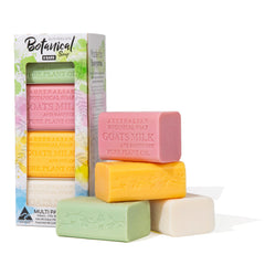 Australian Botanical Milk Soap Lemongrass bar delivers creamy lather for refreshing morning cleansing.