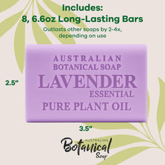 Australian Botanical Soap shea-butter-hydration hints at skin-softening and moisture