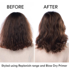 Hair feels clean and soft after using Authentic Beauty Concept Replenish Cleanser.