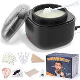 AUZEAL nose wax kit travel case shows portable design for grooming on the go