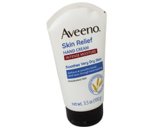 Aveeno colloidal oatmeal hydration close-up showing creamy texture.