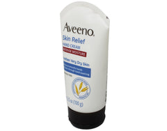 Aveeno dermatologist-recommended brand logo highlighting trusted hand care.