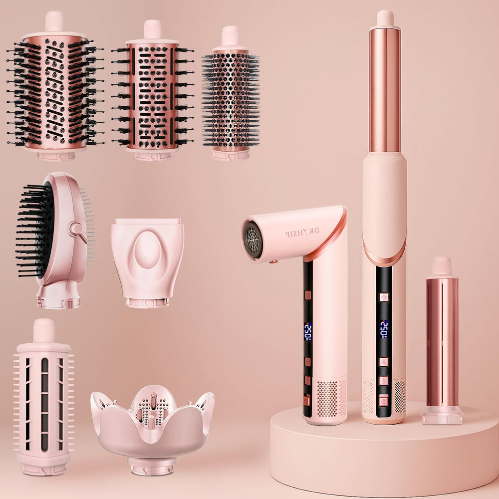 AVENHO 9 in 1 Wrap Air Hair Styler with folded design for easy storage and travel