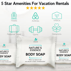 Avistar individually wrapped soap bars ensure hygiene in hospitality.