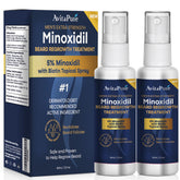AVITAPURE Minoxidil beard oil bottle pour for easy daily application