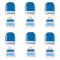 AVON Cool Confidence baby powder roll-on deodorant seen in action for daily freshness