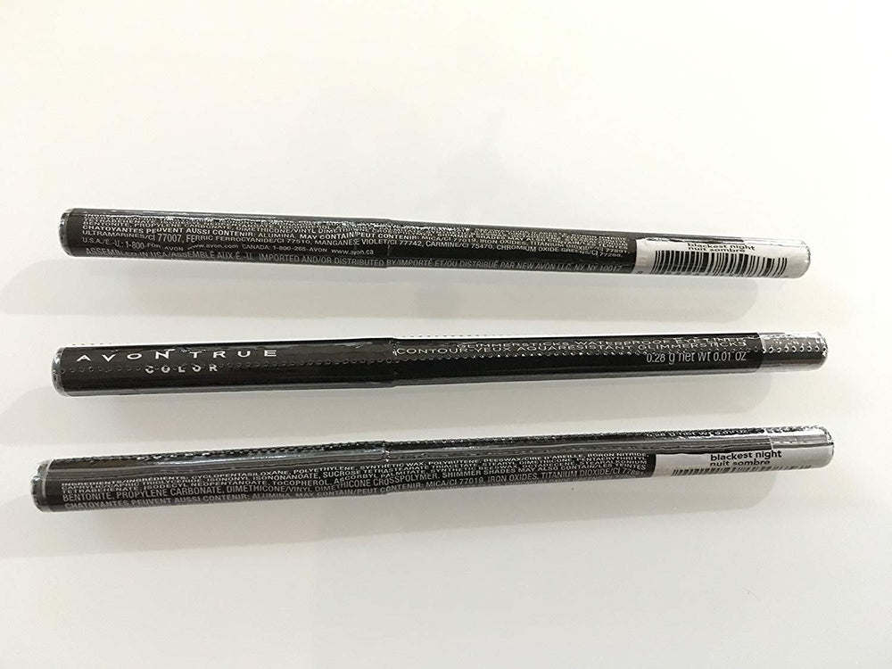 Avon Glimmersticks Waterproof Eye Liner Blackest Night pack shot for long-lasting sparkle