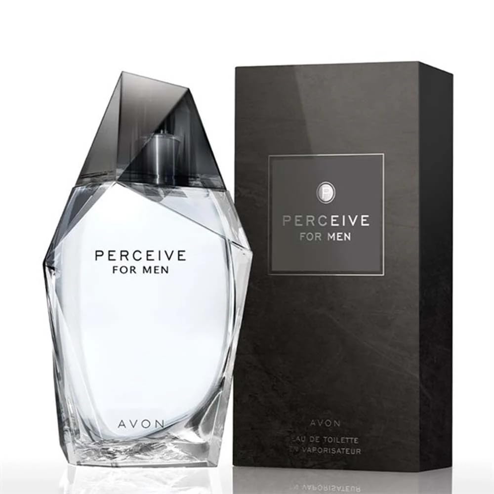 Avon Perceive bottle front—daily wear confidence and clean style.