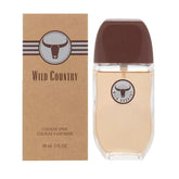 AVON Wild Country bottle closeup highlights rugged aroma for everyday wear