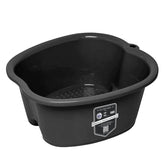 AWA extra-large foot bath basin exterior view demonstrates sturdy stability for longer soaks.