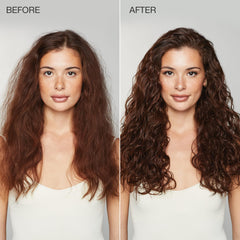 Awapuhi Wild Ginger mid-hold finish on model hair for natural movement.
