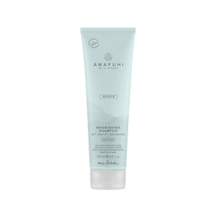 Awapuhi Wild Ginger Nourishing Shampoo bottle front—color-safe cleansing for dry, damaged hair.
