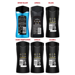 AXE Alaska scent bottle delivers cool, revitalizing post-workout feel.