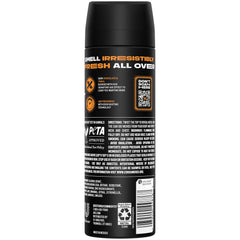 AXE Dark Temptation can close-up highlighting aluminum-free formula