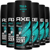 AXE Apollo travel deodorant can offers on-the-go freshness and a bold scent.