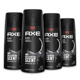 AXE Black aluminum-free deodorant bottle front showing 48-hour freshness
